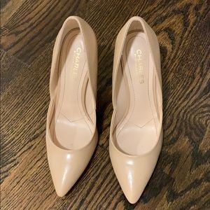 Charles David Nude Pumps 6.5